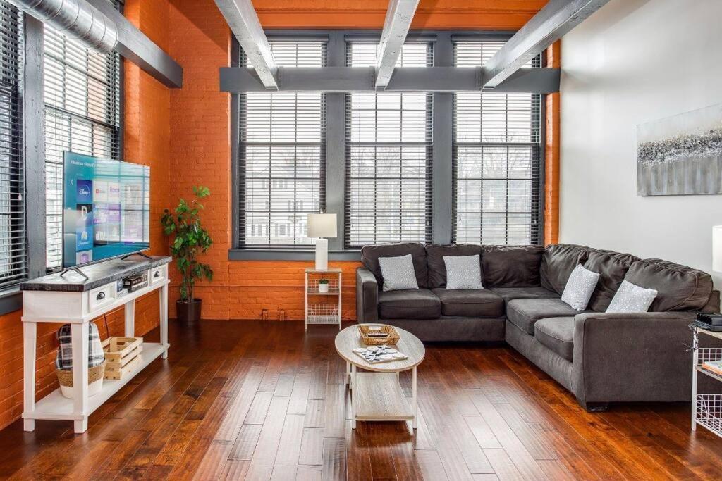 Centric Modern Loft W/ King Beds Apartment Rochester Luaran gambar